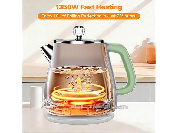 1.8L Electric Kettle, Sage Green