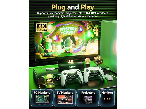 RMOKA Retro Game Console Stick