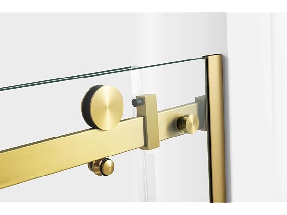 Kingston Brass 60" W x 76" H Left Handed Shower Door
