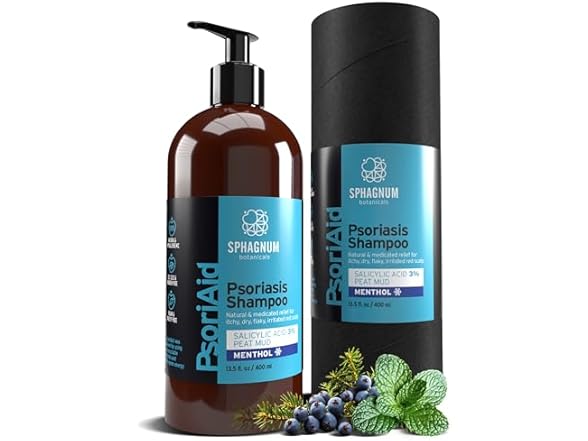 Sphagnum Psoriasis Shampoo 13.5oz