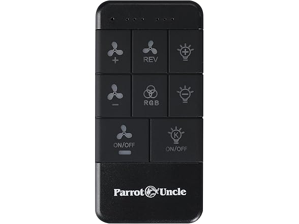 Low Profile Ceiling Fans with Lights & Remote, 52"