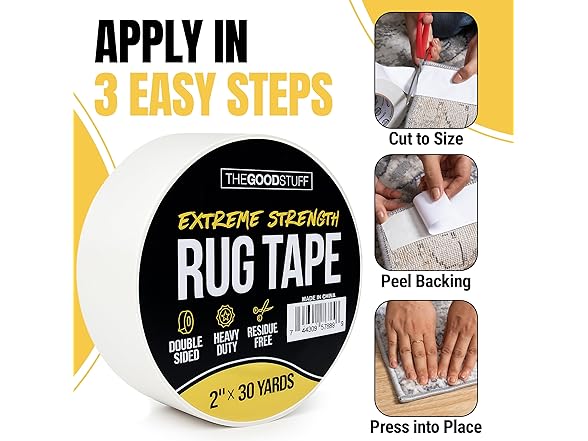 Double Sided Rug Tape 2in x 30yd