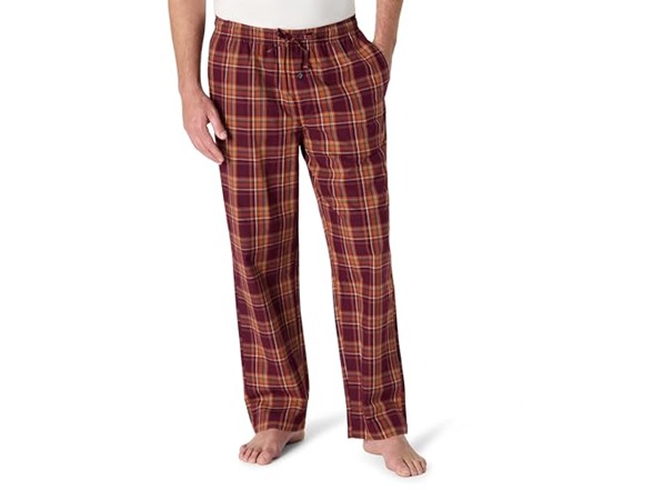 Burgundy Rust Mix Plaid