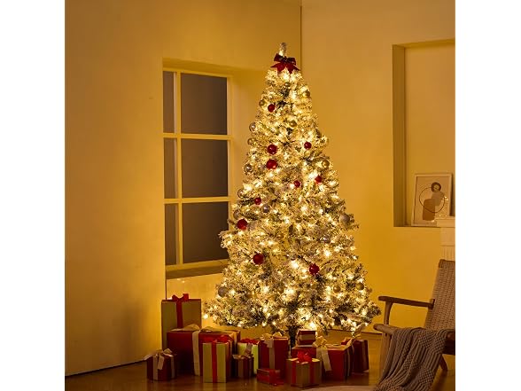 VEVOR Christmas Tree, 7.5ft Prelit