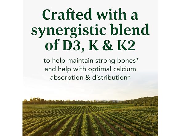 MegaFood Vitamin D3 and K2 120 Capsules