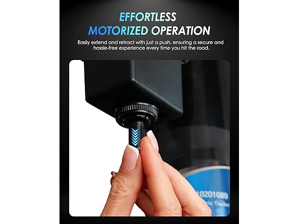 POLESTAR Electric Trailer Jack | 9-27in Lift