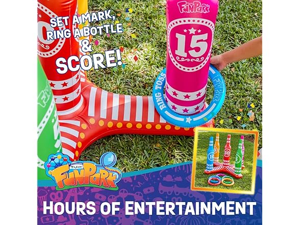 Flybar FunPark Ring Toss Game 3 Feet Tall