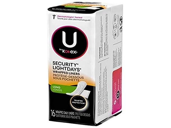 U by Kotex Long Liners 16ct