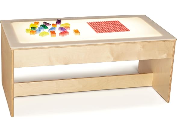 Jonti-Craft Large Light Table White