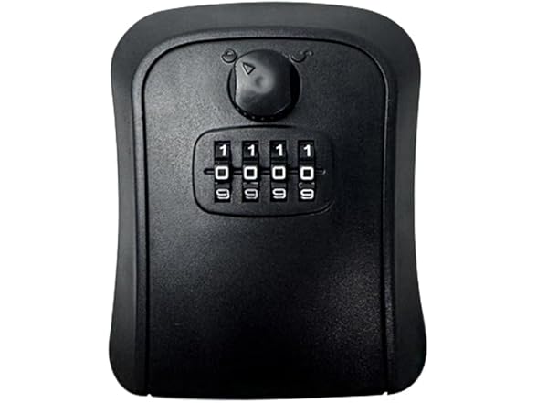 Qziano Key Lock Box with Code, Outdoor Lock Box