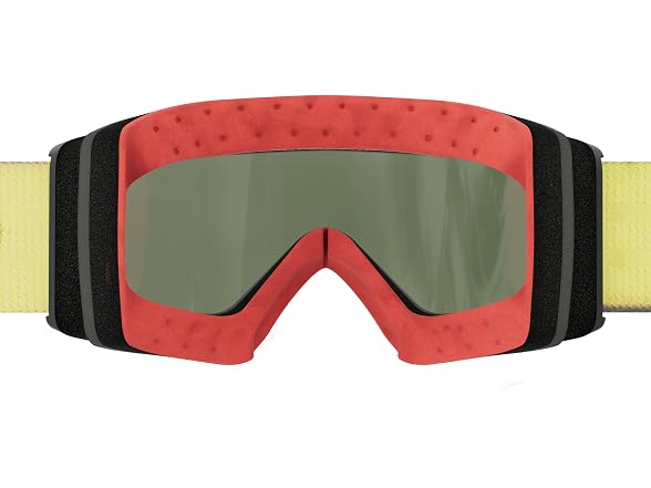 SCOTT React Ski Goggles - Black/Neon Yellow