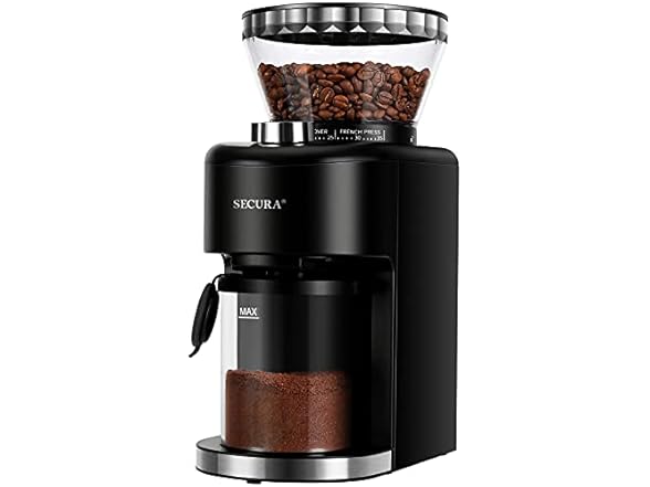 Secura Conical Burr Coffee Grinder