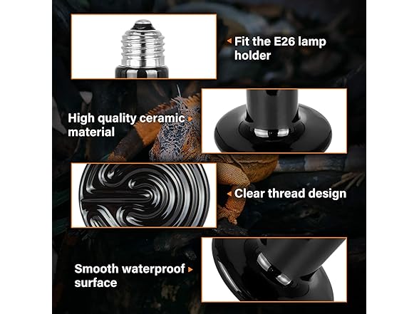 Simple Deluxe 50W Ceramic Heat Emitter