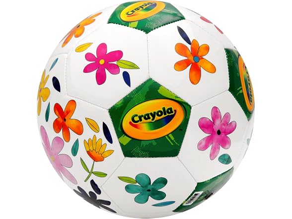 Crayola Official Soccer Ball - Flower Size 5