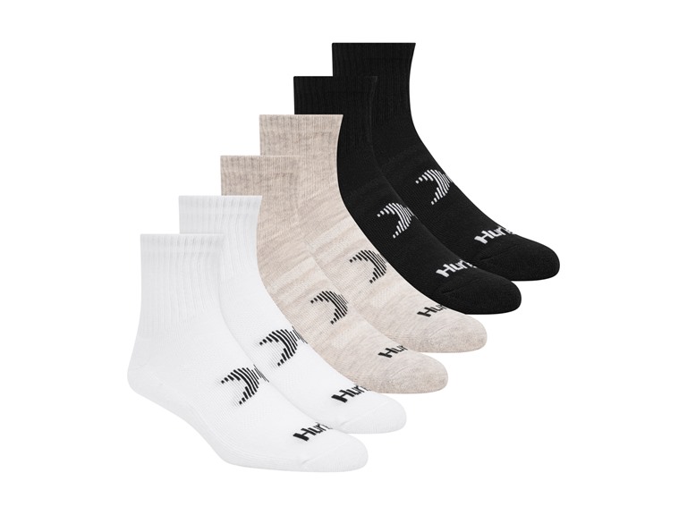 Hurley Men's 12-Pairs Quarter Crew Socks - Gallery 17