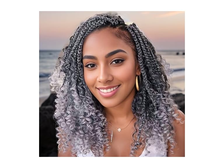 Goddess Box Braids Crochet Hair 14inch 