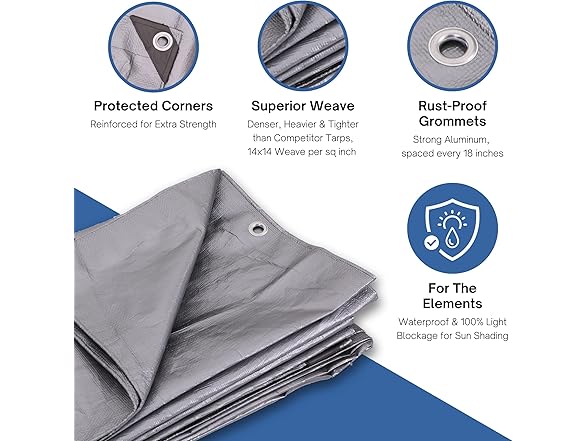 Kotap 12 x 12 Ft. Heavy-Duty Protection/Coverage