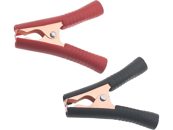 100A Battery Clamps 6Pcs 3Red 3Black