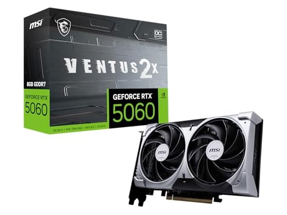 MSI GeForce RTX 5060 8G VENTUS 2X OC