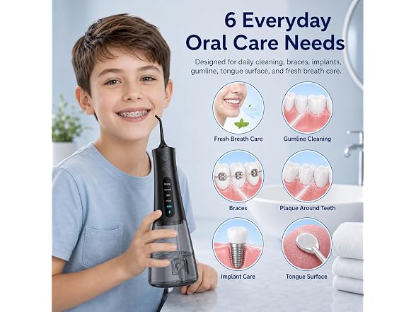 Cordless Water Dental Flosser