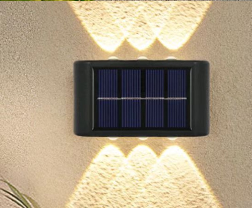 4-Pack Solar Wall Light Sconces - Gallery 7