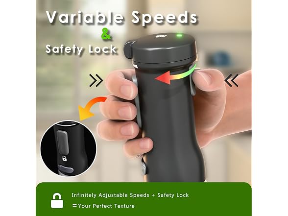 WHUTO Cordless Hand Blender