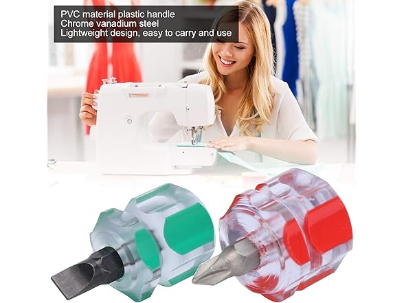 HERCHR AAP-Auto-085 2 Pieces Mini Screwdriver
