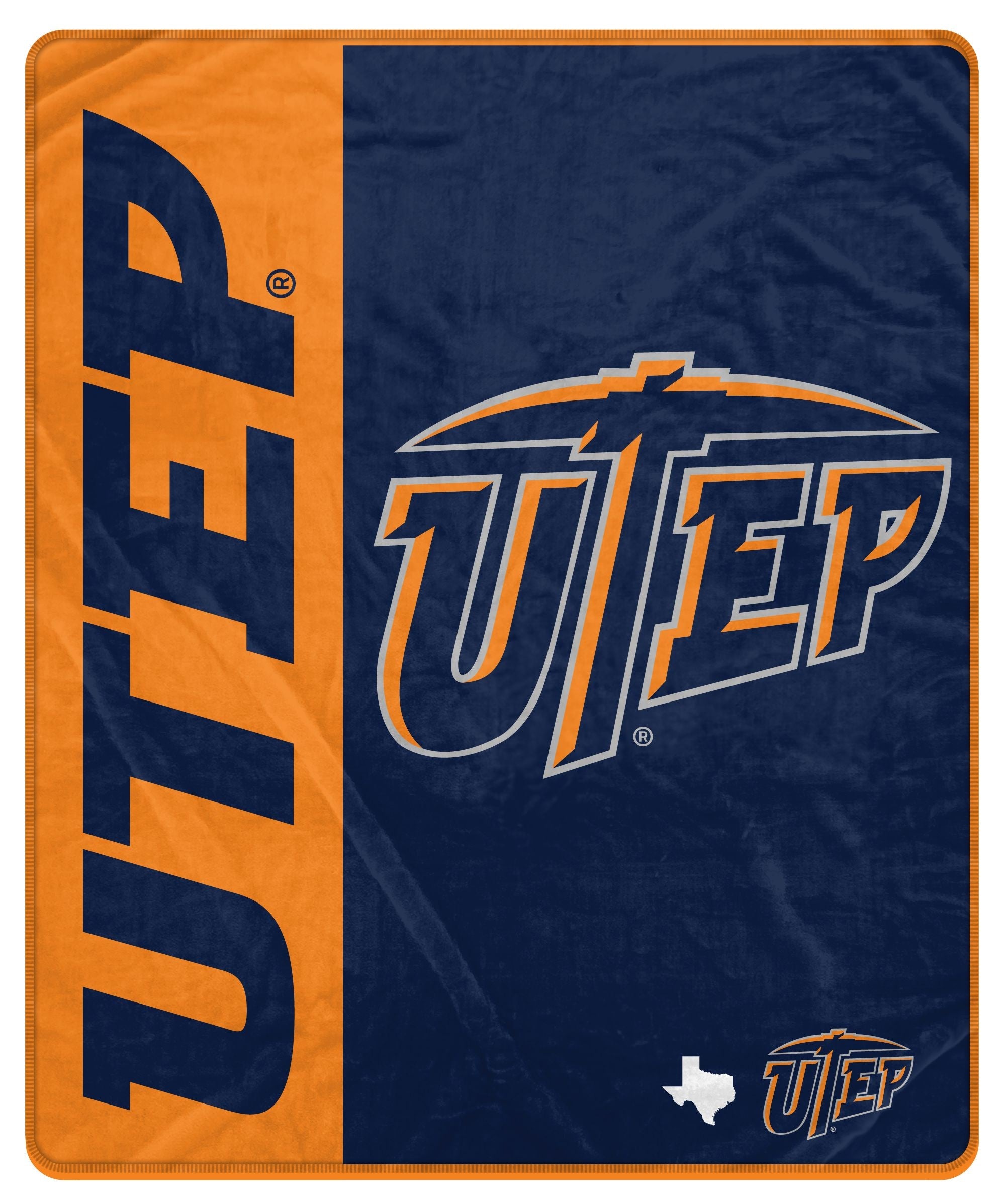 NCAA Side Bar Big Logo Blanket (50 x 60) - Gallery 16