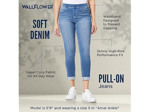 WallFlower Denim Ankle Jeans Hayden (1X)