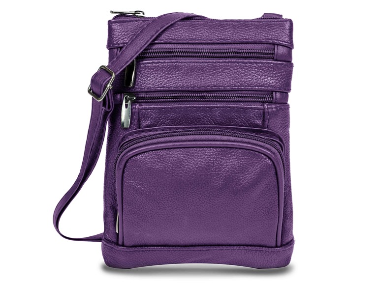 Plus Size Super Soft Leather Crossbody Bag