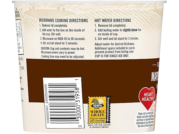 Quaker Hot Cereal