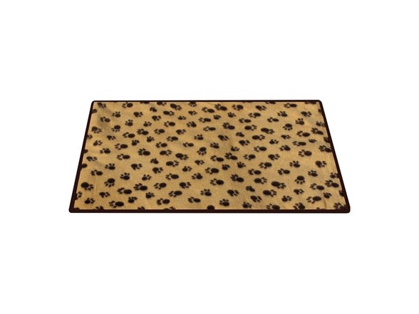 Milex Paw Print Dog Fleece Blanket