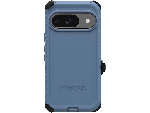 OtterBox Google Pixel 9 & 9 Pro Defender Series Case (Baby Blue Jeans Blue)