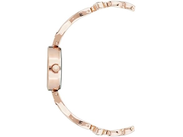 Anne Klein Women Rose Gold Watch & Bracelet Set - Gallery 3