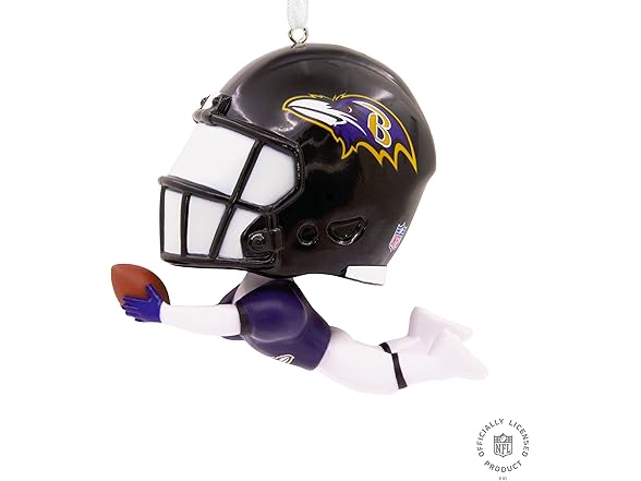 RAVENS Bouncing Buddy Ornament