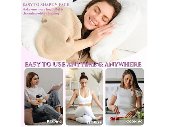 ROWMATE Graphene V Line Mask Chin Up Mask V Shaped