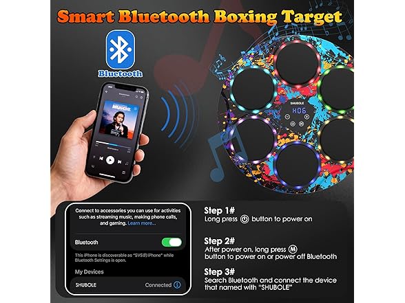 Music Boxing Machine with Gloves