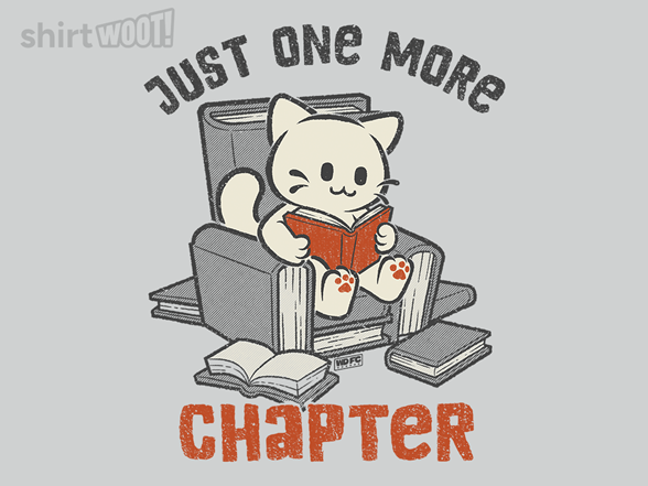 Just One More Chapter Cat