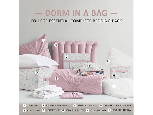 Comfort Spaces 17 Piece Comforter Set