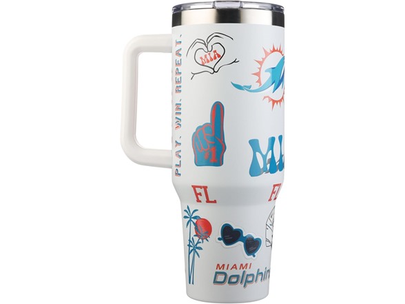 MIAMI DOLPHINS 46oz Game Day Tumbler