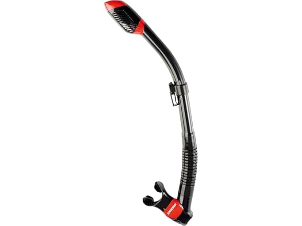 Cressi Adult Diving Dry Snorkel Splash Guard