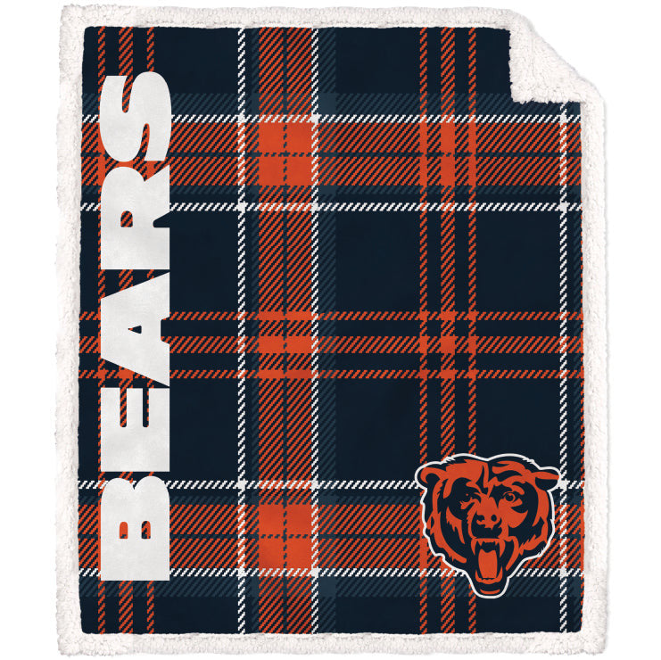 NFL Team Classic Plaid Throw 50x60 - Gallery 21