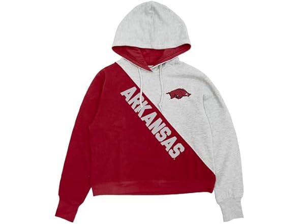 NCAA Diagonal Colorblock Hoodie