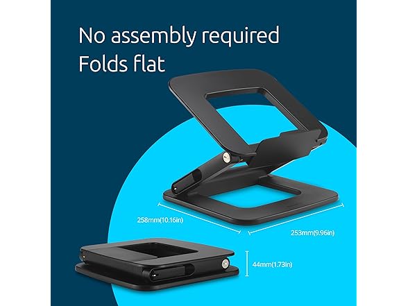 Kensington SmartFit EQ Adjustable Laptop Stand for Desk