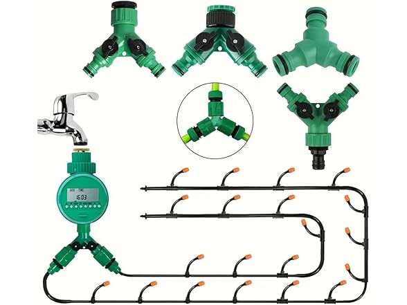 Xuxuyan GAR-74 Y-Shaped Garden Hose Connector
