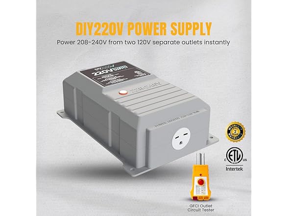 K KRIEGER DIY220 Quick Connect 220V