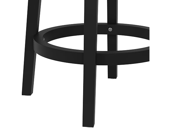 Hillsdale Clarion Swivel Stool, Black