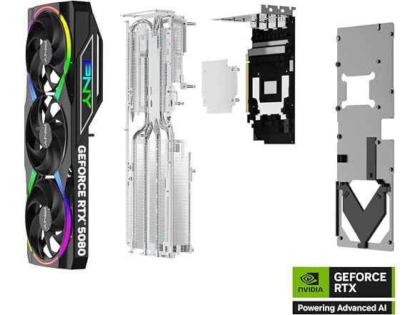 PNY RTX5080 Verto ARGB OC Triple Fan