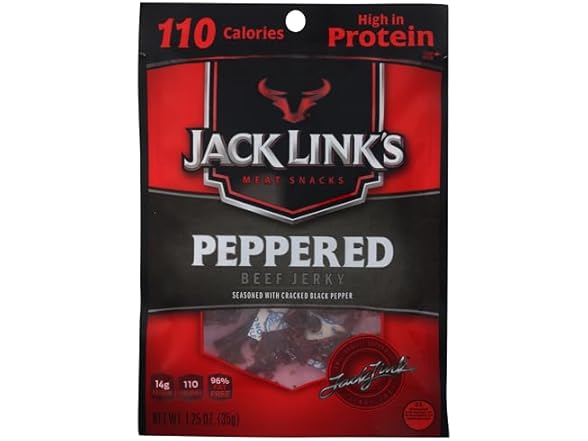 JACK LINKS  Peppered  Beef Jerky, 1.25 oz