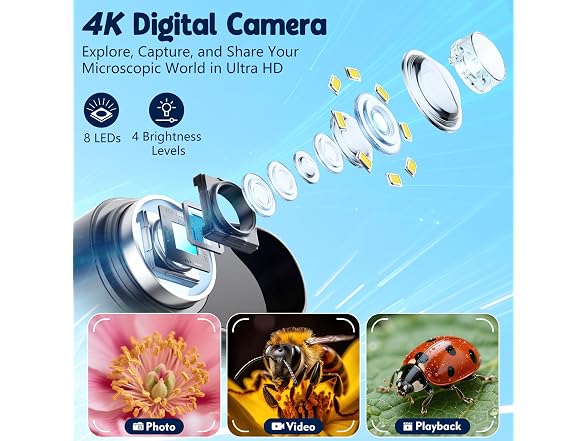 Odatay Handheld Kids Microscope